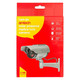 Dummy CCTV Camera Outdoor, Fake Camera with Light to Deter Burglars