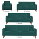 Premium Non-Slip Stretch Velvet-Touch Sofa Covers