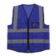 Reflecive Hi-Vis Zip-Up Mesh Safety Vests