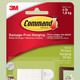Command Small Picture Hanging White Strips - 4pcs