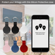 Protective Silicone Case with Keyring For AirTag Location Tracker