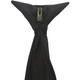 Plain Black Clip Tie