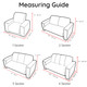 Premium Spandex Stretchable Plain Sofa Covers