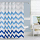 Polyester Shower Curtain With Hooks