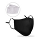 Cotton Face Mask With / Without Filter Reusable Washable & Dust Proof Breathable & Safety Mask Unisex Face Cover From Dust Pollution