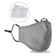 Cotton Face Mask With / Without Filter Reusable Washable & Dust Proof Breathable & Safety Mask Unisex Face Cover From Dust Pollution