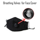 Breathing Valves Anti Dust DIY Face Cover Exhaust Valves Mouth Filter Valve Accessories For Protection Anti Haze & Smog Pollution