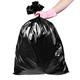 80L Large Extra Strong Waste Bin Bags - Pack of 50