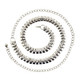 44" Women's Silver Rhinestone Diamante Waist Chain Belt for Fashion Accessory