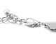 44" Women's Silver Rhinestone Diamante Waist Chain Belt for Fashion Accessory