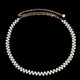 40" 2 Long Rows Gold Waist Chain Belt with White Pearl for Women Fashion Accessory