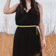 44" Gold Pyramid Border with Rhinestone Diamante Waist Belt for Women Fashion  Accessory