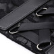 Black Lace Design Corset Style Waist Belt for Women Fashion Accessory