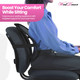 Elasticated Mesh Lumbar Back Chair Support
