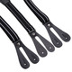 20mm Kids Black with White Strips Braces Suspender with Button Hole Y Shape Elastic Adjustable Striped for Boys Trousers Jeans Pants