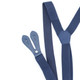 20mm Adjustable Braces For Kids Y Shape Button Hole Suspenders for Trousers Jeans Shorts Navy