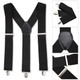 Men’s Adjustable Braces Y Shape Heavy Duty Clip On Suspenders for Trousers Jeans 50mm