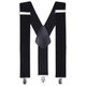 Men’s Adjustable Braces Y Shape Heavy Duty Clip On Suspenders for Trousers Jeans 50mm
