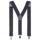 Men’s Adjustable Braces Y Shape Heavy Duty Clip On Dotted Suspenders for Trousers Jeans 35mm