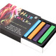 6pc Non Toxic Multicolour Temporary Hair Dye Chalks Kit