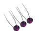 Crystal Hair Pins - 10pcs