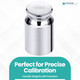 100g Round Stainless Steel Precision Calibration Weight