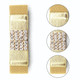 11mm Diamante Elasticated  Stretchable Clip-ons Waist Belt Women Fashion Accessory