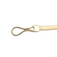 29" Skinny Thin Stretchable Spring Waist Belt Women Fashion Accessory - Gold silver