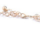 49" Round Pearl Gold Chain Waist Belt for Women Fashion Accessory