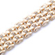 44" Gold Brick Shape Design Chain Waist Belt Women Fashion Accessory