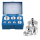 Round Stainless Steel Precision Calibration Weight Sets