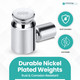 500g Round Stainless Steel Precision Calibration Weight