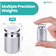 200g Round Stainless Steel Precision Calibration Weight