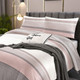 Printed Duvet Cover - Light Pink