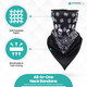 Bandana with Earloops - Design 38