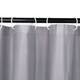 PEVA Plastic Shower Curtain - Grey
