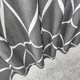Lattice Design Shower Curtain - Dark Grey