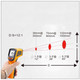 T 580A Infrared Thermometer Gun