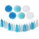 Birthday Decorations Set - Blue