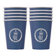 King Charles III Coronation Paper Cups - 10pcs