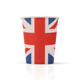 Union Jack King Coronation Paper Cup - 10pcs