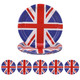 Union Jack Paper Plate - 23cm