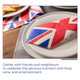 Union Jack King Coronation Tableware Napkins