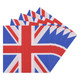 Union Jack King Coronation Tableware Napkins