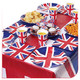 Union Jack Party Tableware Set - 98pcs