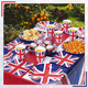 Union Jack Party Tableware Set - 98pcs