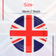 Union Jack Paper Plates - 7in
