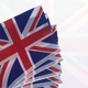 Union Jack 6M Rectangle Bunting - 12 flags