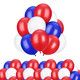 Red, White & Blue Latex Balloons