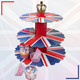 3 Tier Union Jack  Cupcake Holder